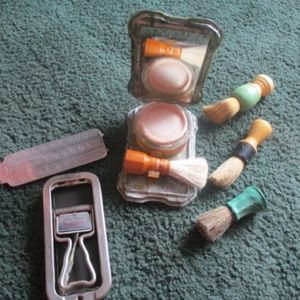 Lot vintage men's shaving razors Wet Shavers 50s